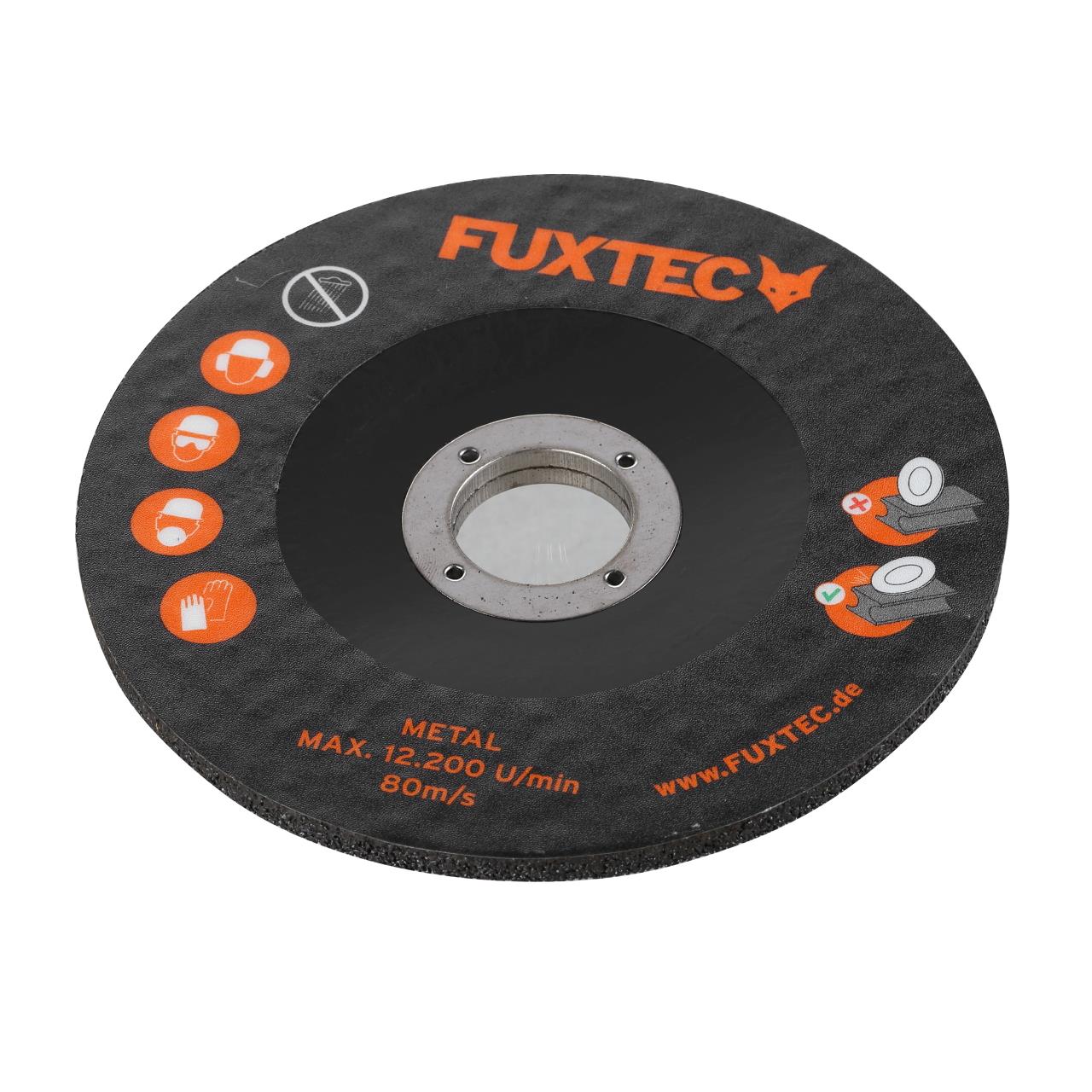25 disques meules de tronçonnage 115x1,6x22mm métal acier inox pour meuleuse d'angle FX-E1WS20 - Image 2