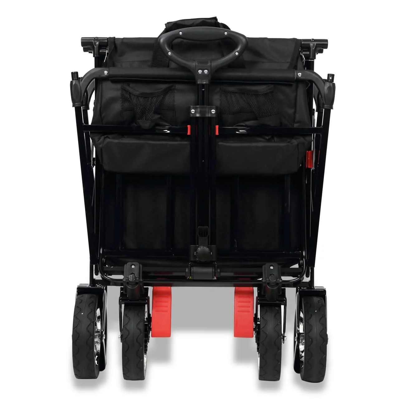 B-WARE Chariot à bras FUXTEC City Cruiser avec toit ouvrant NOIR - Image 11
