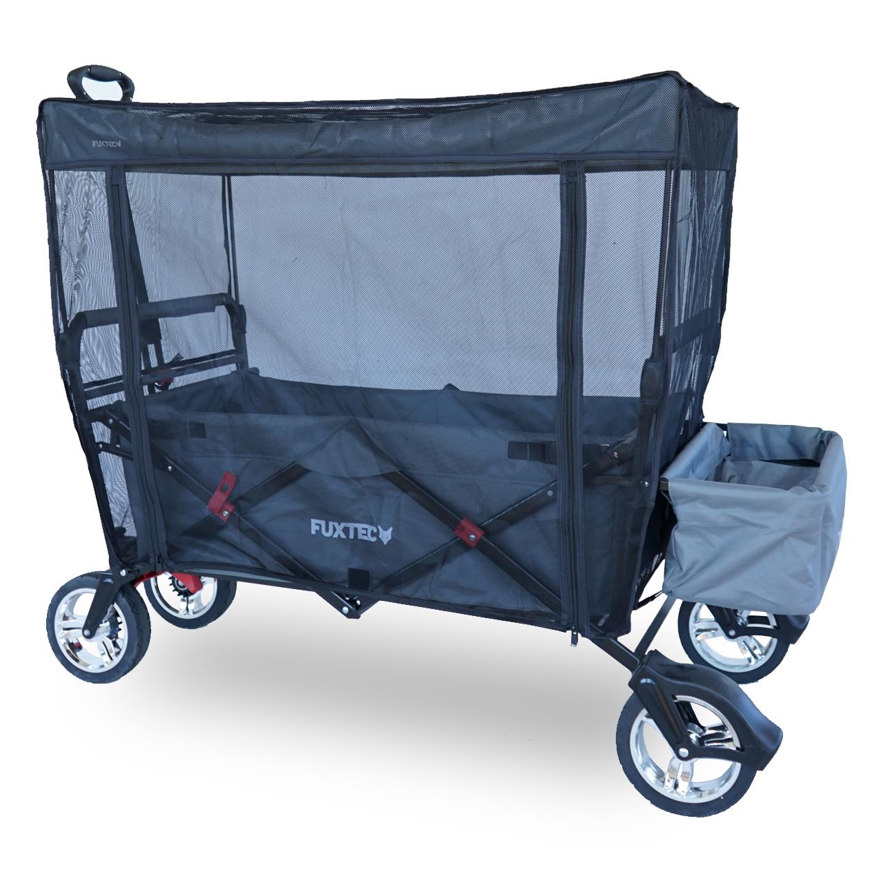 B-WARE FUXTEC - Protection solaire / moustiquaire - chariot de transport City Cruiser