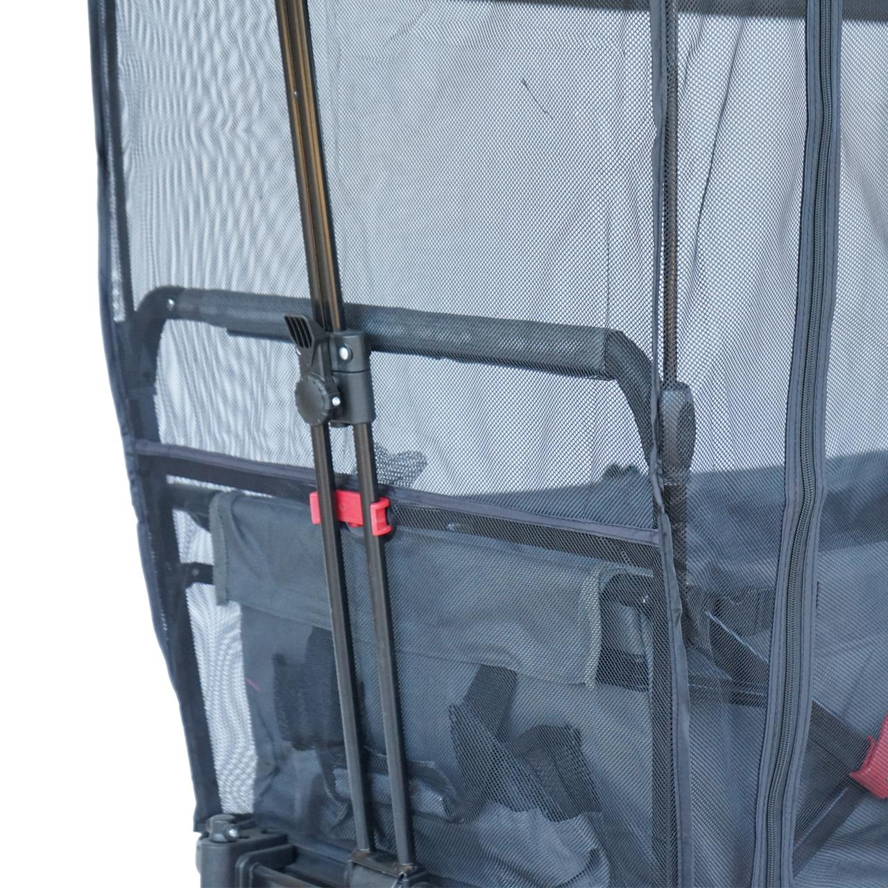 B-WARE FUXTEC - Protection solaire / moustiquaire - chariot de transport City Cruiser - Image 4