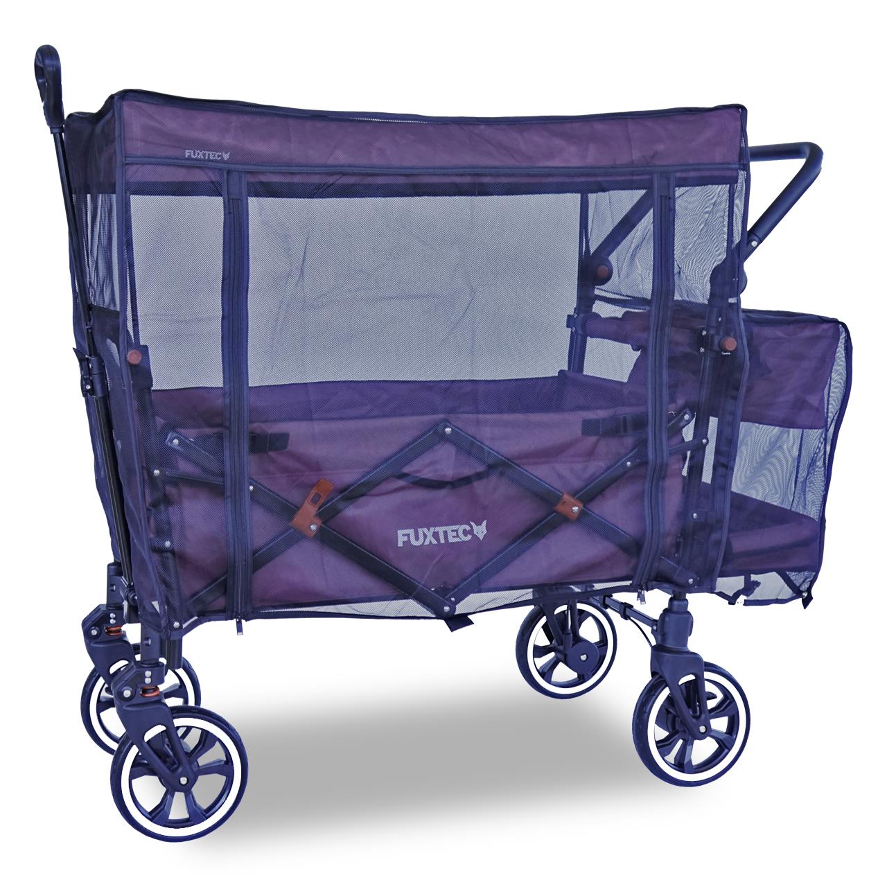 B-WARE FUXTEC - Protection solaire / moustiquaire chariot de transport Smart et Premium Cruiser
