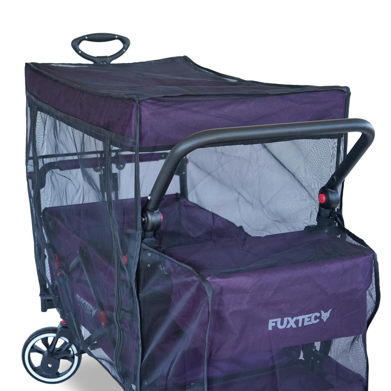 B-WARE FUXTEC - Protection solaire / moustiquaire chariot de transport Smart et Premium Cruiser - Image 2