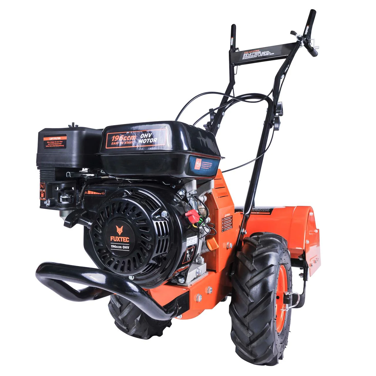 B-WARE Motobineuse motoculteur thermique FUXTEC FX-AF1196 largeur de travail 50 cm - Image 5
