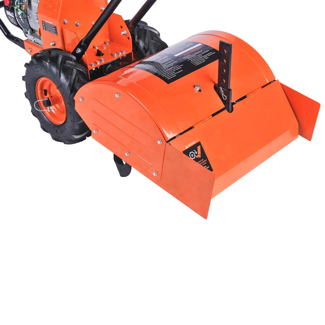 B-WARE Motobineuse motoculteur thermique FUXTEC FX-AF1196 largeur de travail 50 cm - Image 6
