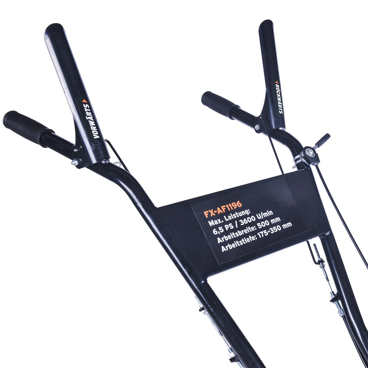 B-WARE Motobineuse motoculteur thermique FUXTEC FX-AF1196 largeur de travail 50 cm - Image 8