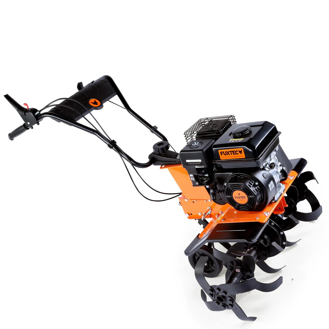 B-WARE Motobineuse motoculteur thermique FUXTEC FX-AF1212 avec largeur de travail 85cm - Image 11
