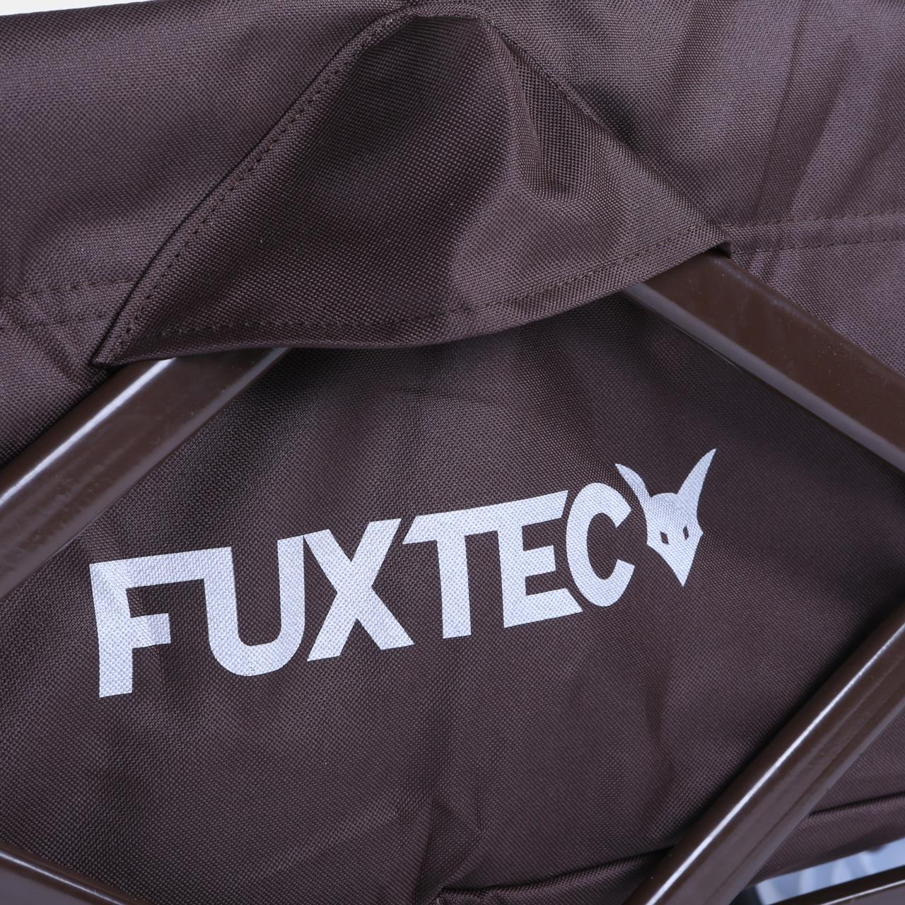 B-WARE FUXTEC Chariot à pédales FX-BW100 MARRON CHOCOLAT - Image 9