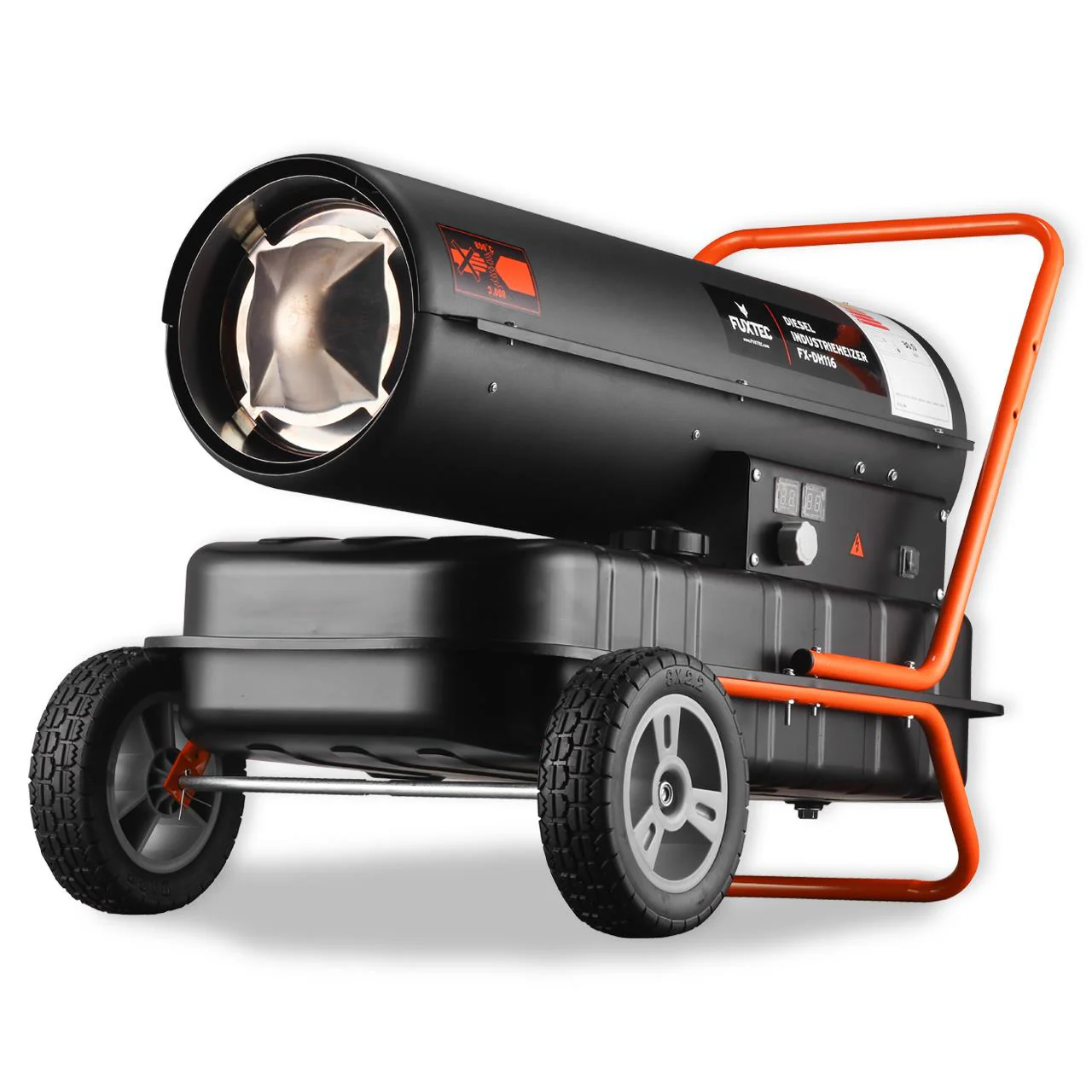 B-WARE Canon à air chaud au fioul FUXTEC - FX-DH116 30 kW de puissance calorifique