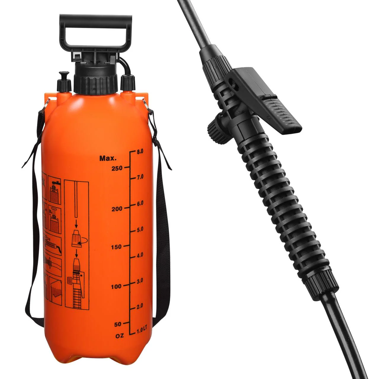 B-WARE FUXTEC - Pulvérisateur à pression 8 litres FX-DS8L - Image 2