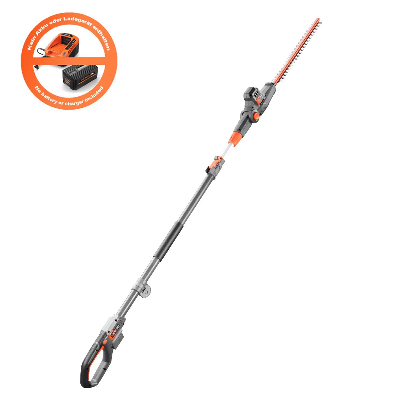 B-WARE Taille-haies sur perche télescopique à batterie 20V FUXTEC FX-E1HH20 - sans batterie ni chargeur