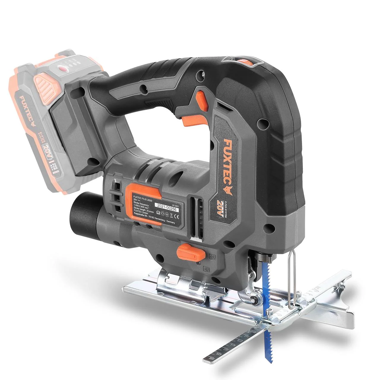 B-WARE Scie sauteuse sans fil 20V FUXTEC FX-E1JS20 sans batterie, sans chargeur - Image 3