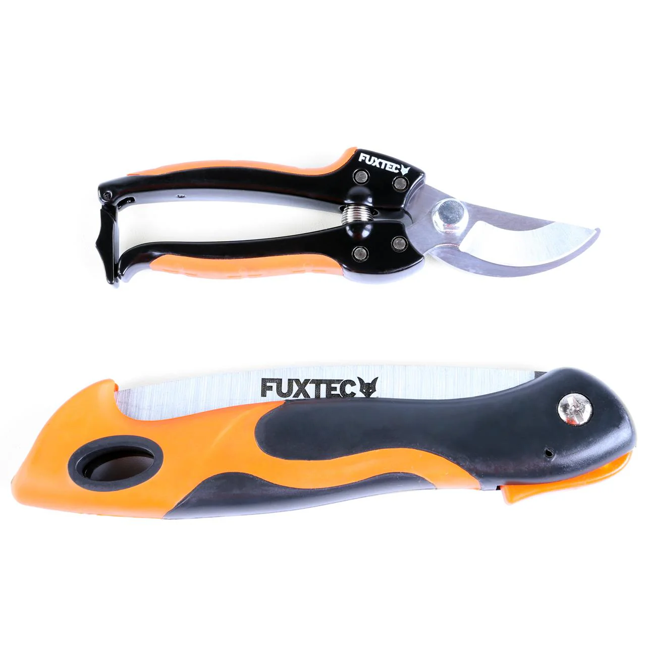 B-WARE Lot de 2 sécateurs FUXTEC FX-HGW2 - sécateur et couteau-scie - Image 2