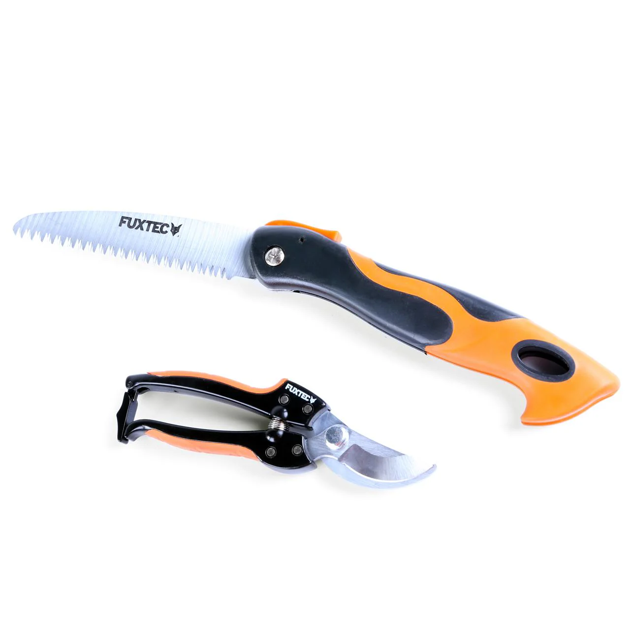 B-WARE Lot de 2 sécateurs FUXTEC FX-HGW2 - sécateur et couteau-scie - Image 5