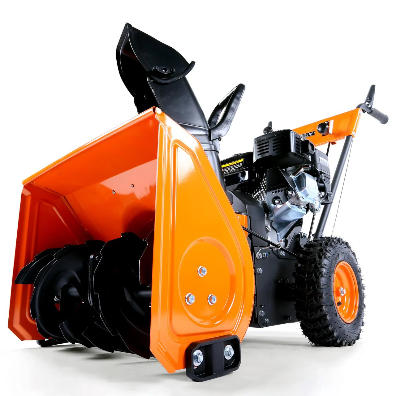 B-WARE Balayeuse déneigeuse thermique FUXTEC FX-KM196, avec brosse de balayage - sans embout optionnel - Image 11