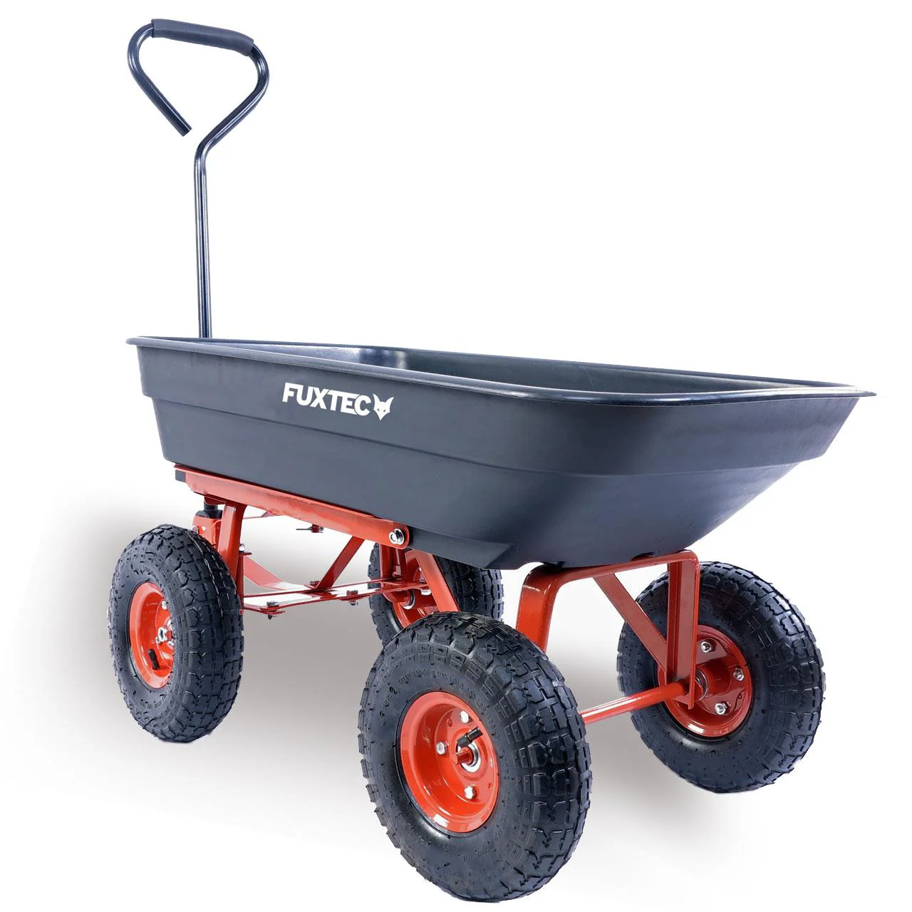B-WARE Chariot de jardin à benne basculante FUXTEC FX-KW2175 - Image 2