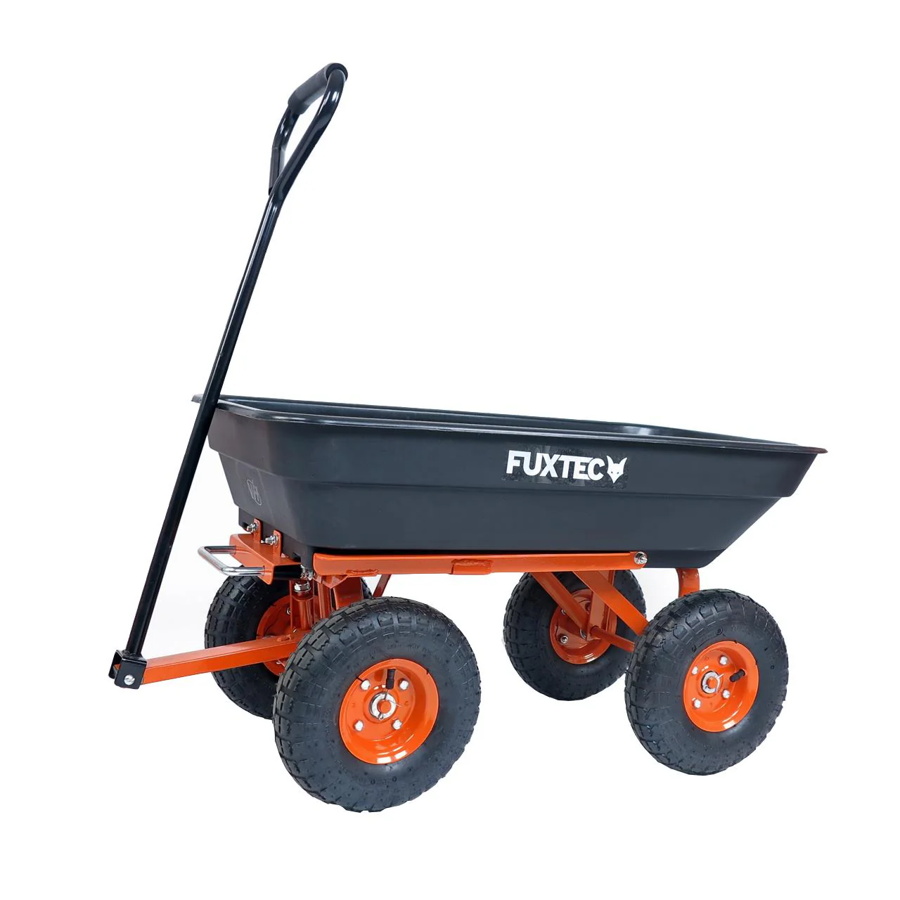 B-WARE Chariot de jardin à benne basculante FUXTEC FX-KW2175 - Image 4