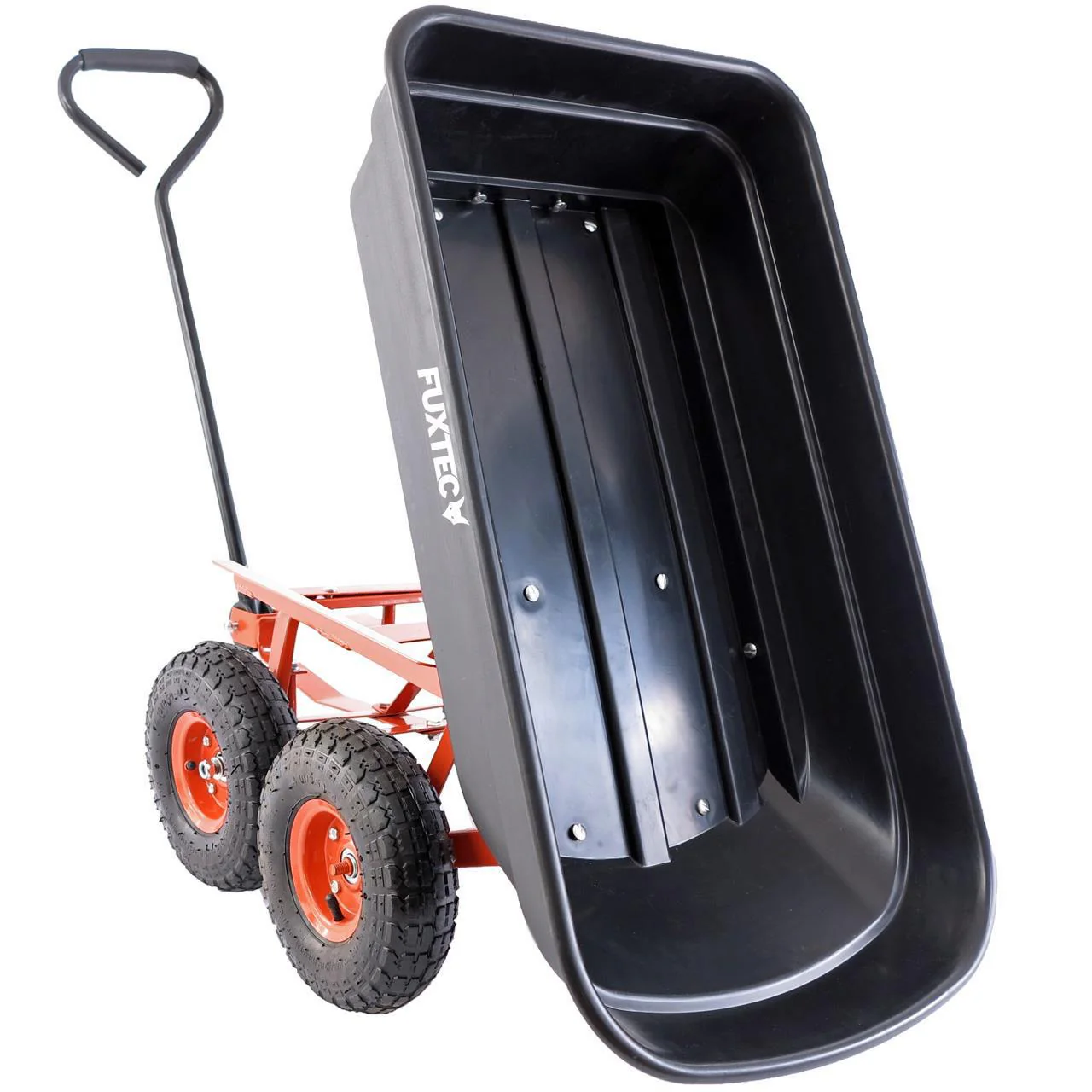 B-WARE Chariot de jardin à benne basculante FUXTEC FX-KW2175 - Image 8