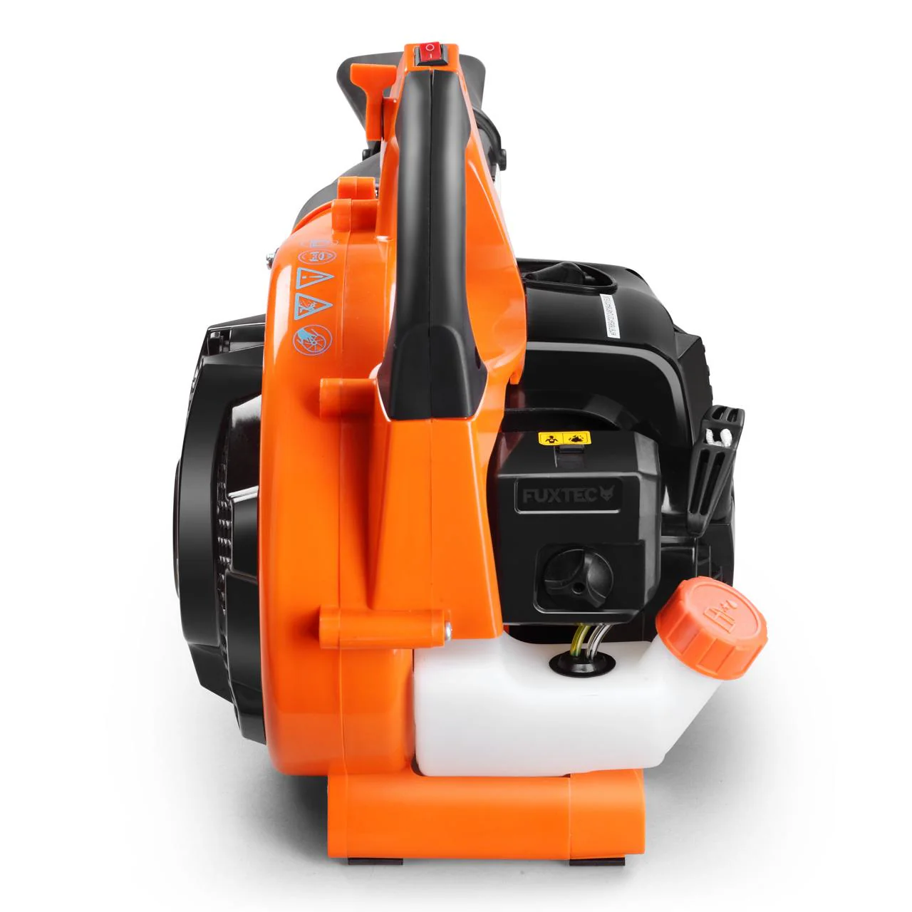 B-WARE FUXTEC FX-LBS126 4 en 1 : aspirateur, souffleur et broyeur de feuilles, avec deux tuyaux de soufflage inclus - Image 7