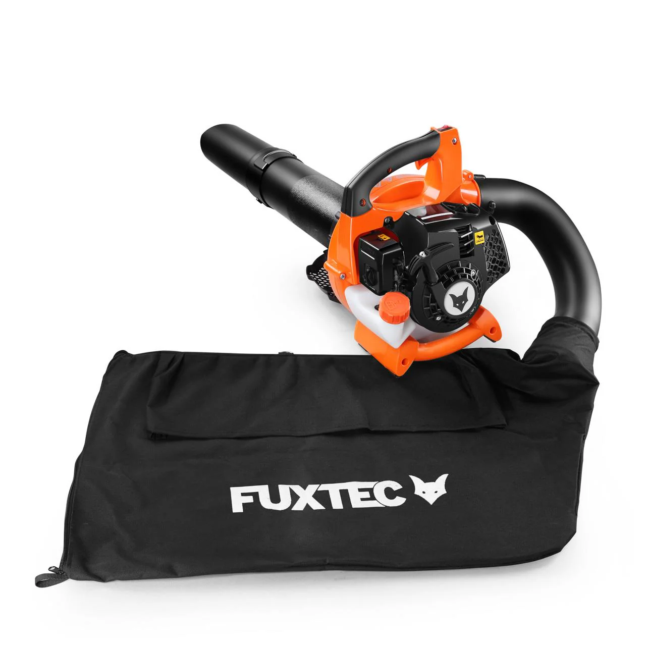 B-WARE FUXTEC FX-LBS126 4 en 1 : aspirateur, souffleur et broyeur de feuilles, avec deux tuyaux de soufflage inclus - Image 9