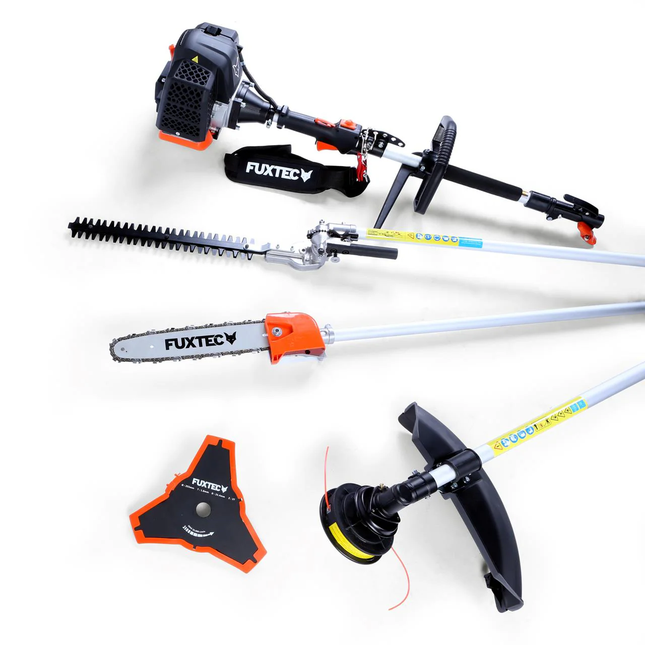 B-WARE Débroussailleuse thermique multifonction 4 en 1 Multitool FUXTEC FX-MT152