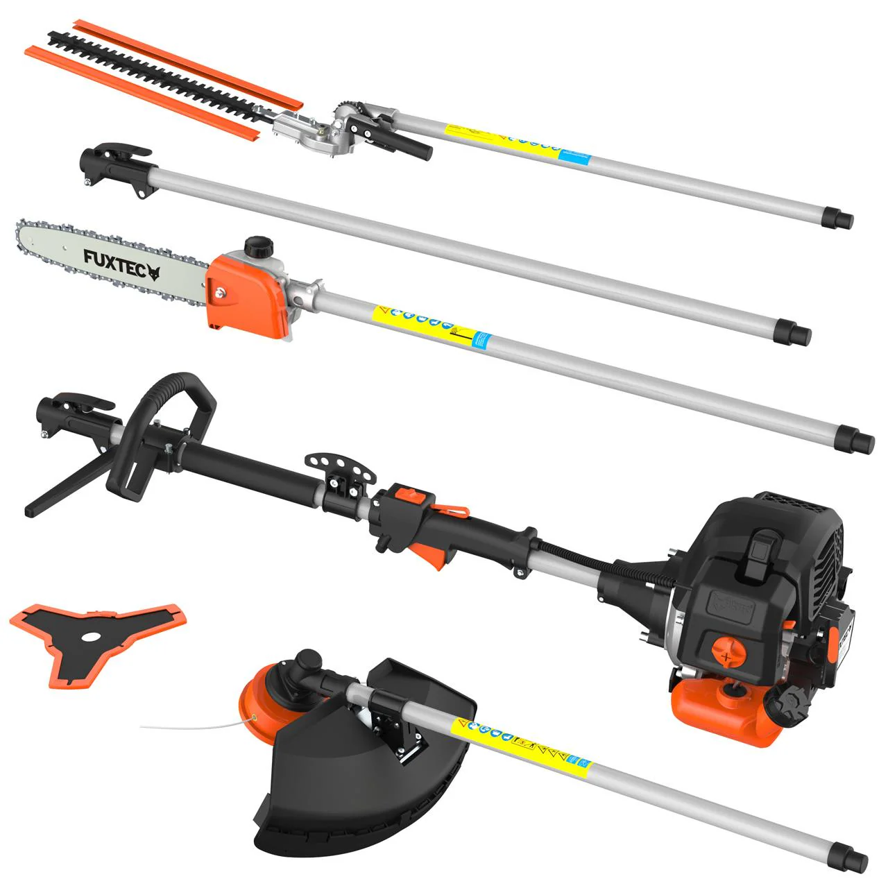 B-WARE Débroussailleuse thermique multifonction 5 en 1 Multitool FUXTEC FX-MT152E - Image 10