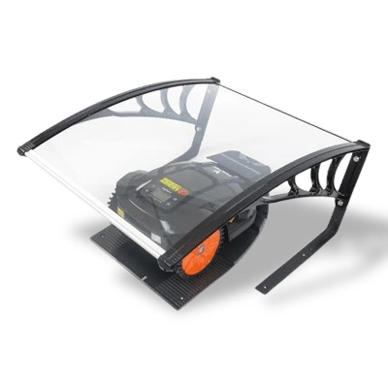 B-WARE Garage premium robot tondeuse - plaque solide et robuste