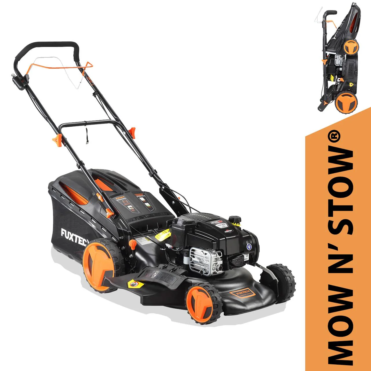 B-WARE Tondeuse thermique autotractée FUXTEC FX-RM46BS475iS Briggs&Stratton Mow N'Stow® - Image 3