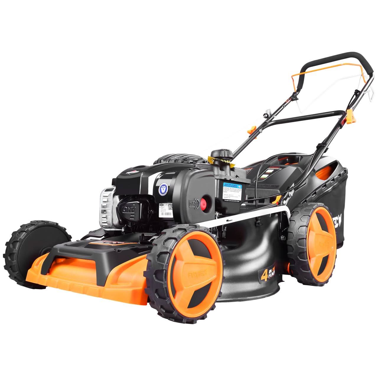 FUXTEC FX-RM20BS Benzin Rasenm&auml;her mit EasyClean - Image 4