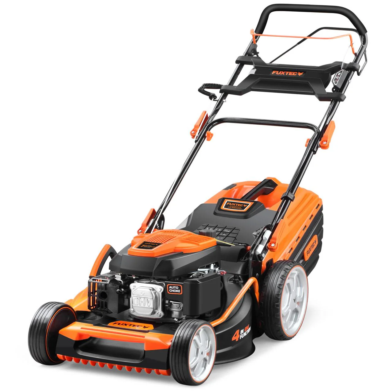 B-WARE Tondeuse thermique professionnelle autotractée FUXTEC FX-RM5396P - 196 cm3 - Image 3