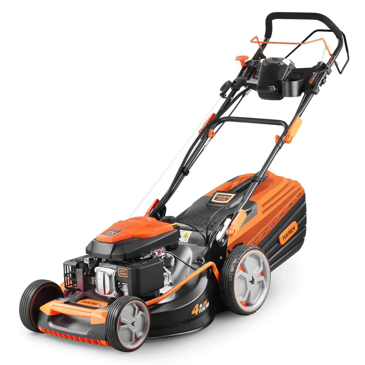 B-WARE Tondeuse thermique PRO démarrage électrique E-Start et vitesse d'autotraction réglable FUXTEC FX-RM5396PesPRO - Image 3
