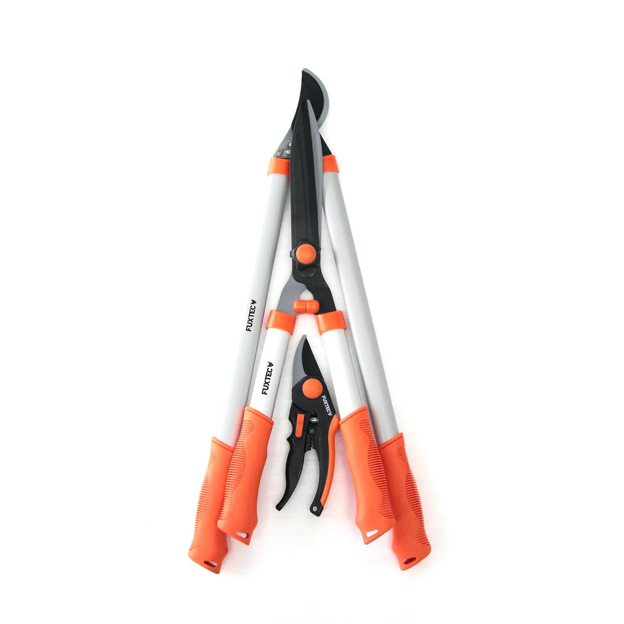 B-WARE Set de 3 sécateurs de jardin premium - FUXTEC FX-SPS3 - à main, pour branches, pour haies - Image 11