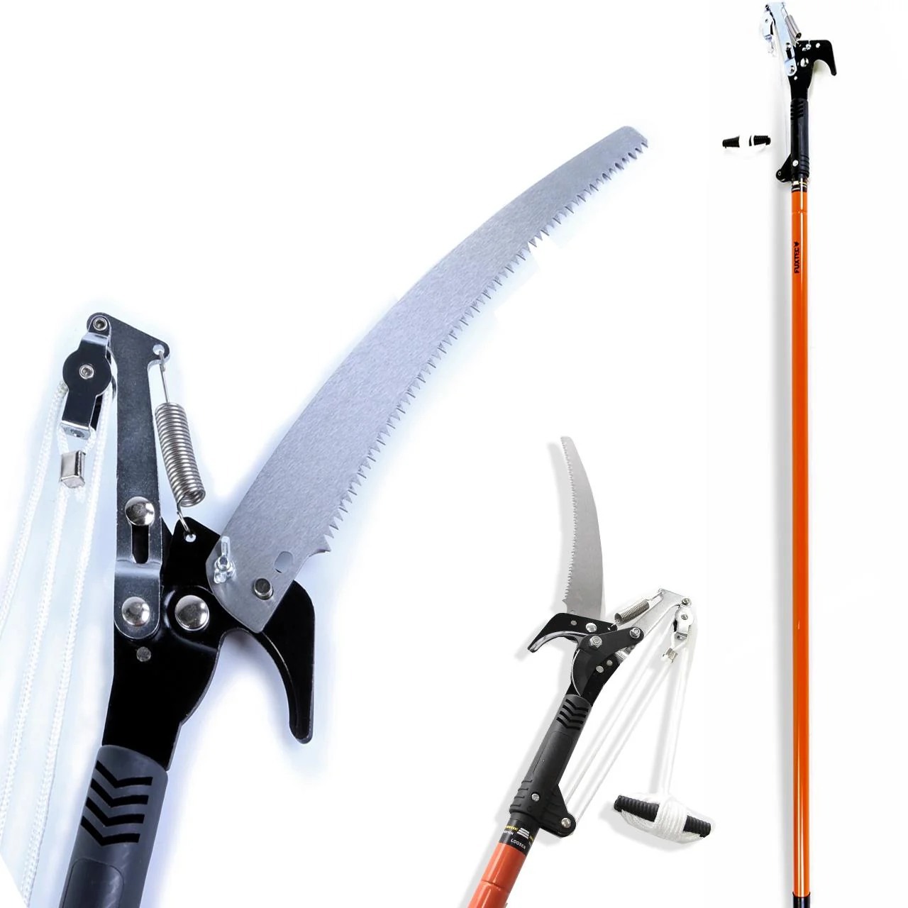 B-WARE Échenilloir télescopique et scie supérieure 35 cm FUXTEC FX-TAS35