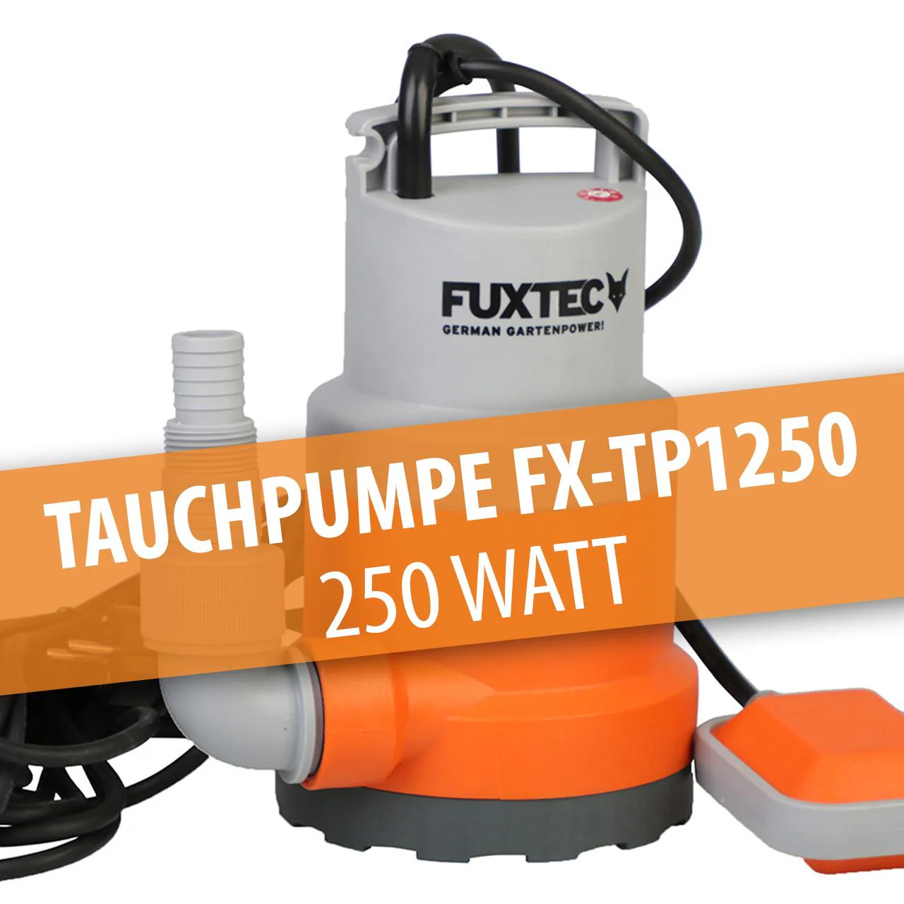B-WARE Pompe immergée 250 W FUXTEC FX-TP1250 - 6000 litres par heure