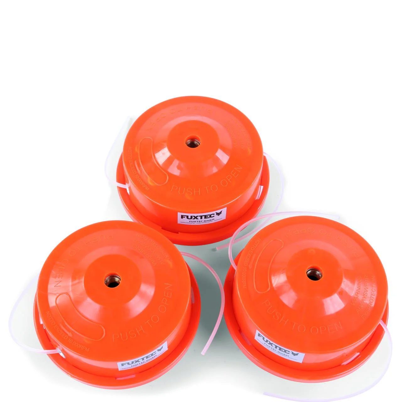 B-WARE FUXTEC - Set de 3 têtes de coupe double fil BASIC - pour debroussailleuses et multifonctions - Image 2