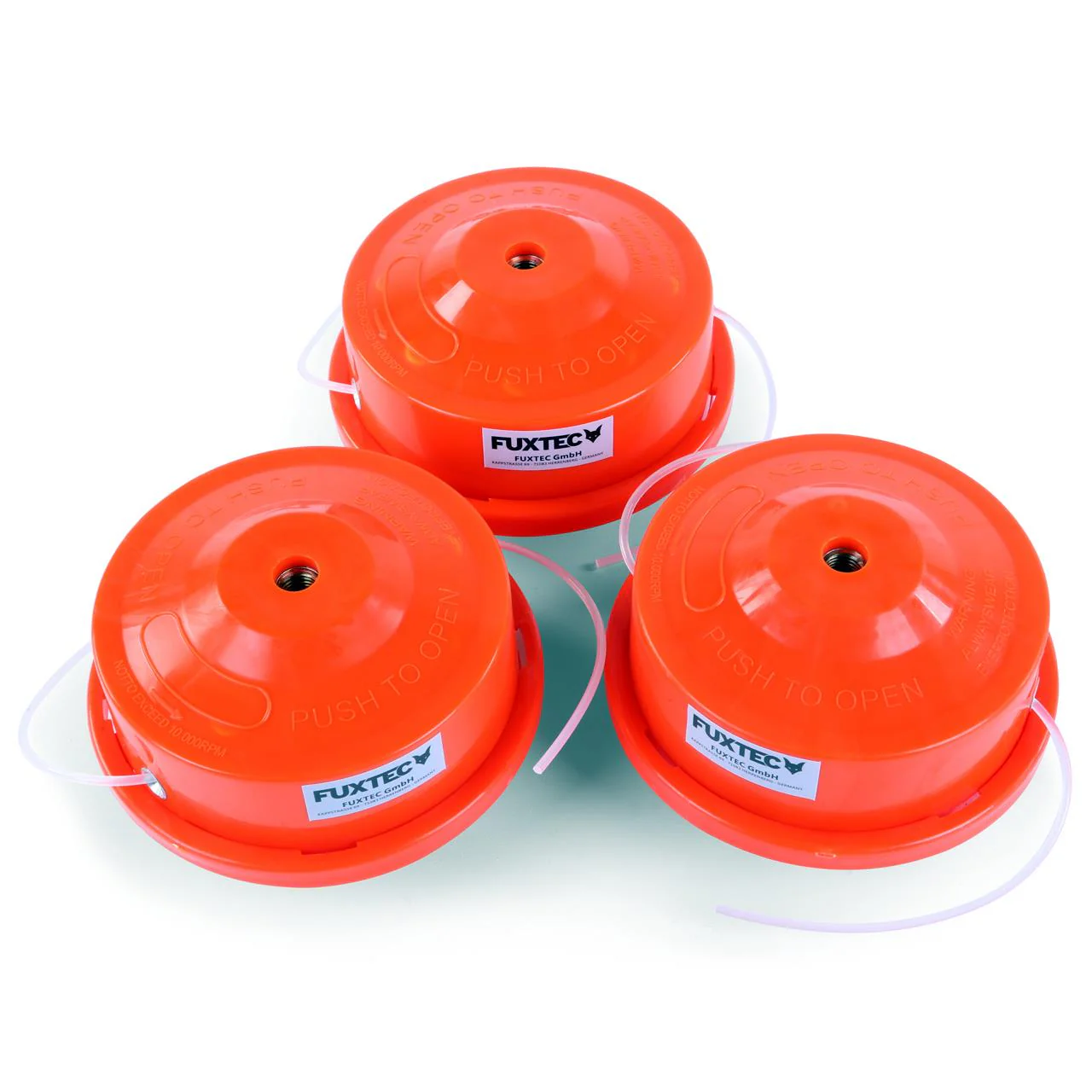 B-WARE FUXTEC - Set de 3 têtes de coupe double fil BASIC - pour debroussailleuses et multifonctions - Image 3