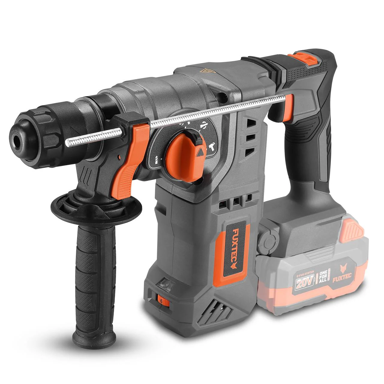 B-WARE Marteau perforateur burineur sans fil 20V FUXTEC FX-E1RH20 - Sans batterie ni chargeur