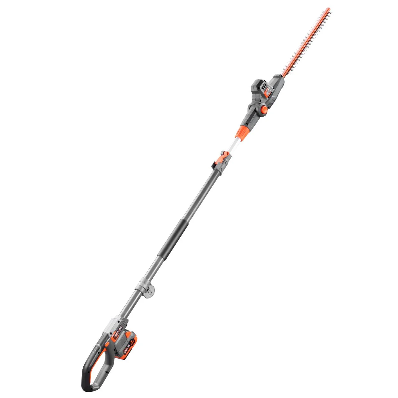 B-WARE Taille-haies sur perche télescopique à batterie 20V FUXTEC FX-E1HH20 - set batterie et chargeur