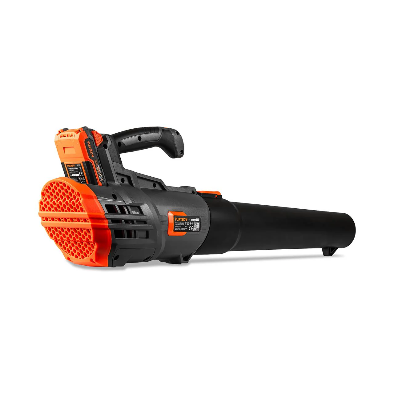 B-WARE Souffleur de feuilles à batterie 20V FUXTEC FX-E1LB20 - set avec 1 batterie 4Ah et 1 chargeur 1A - Image 2