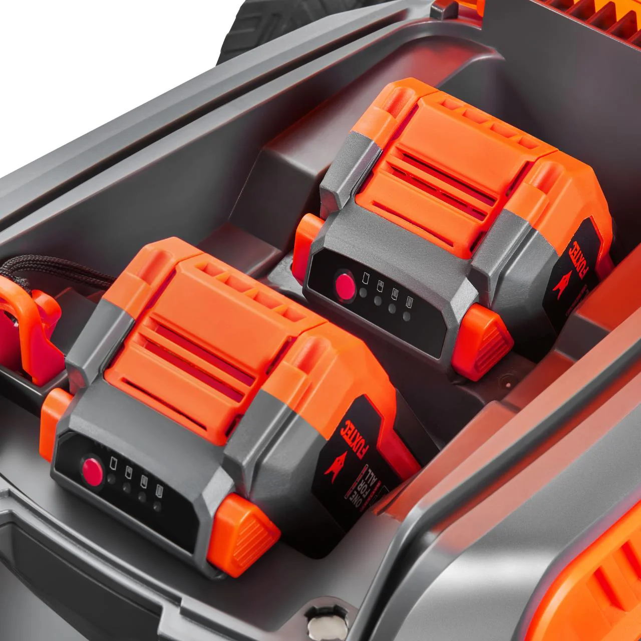 B-WARE Tondeuse à gazon à batterie 40V FUXTEC FX-E2RM51 - Set avec 2 batteries 4Ah et double chargeur 2,4A - Image 7