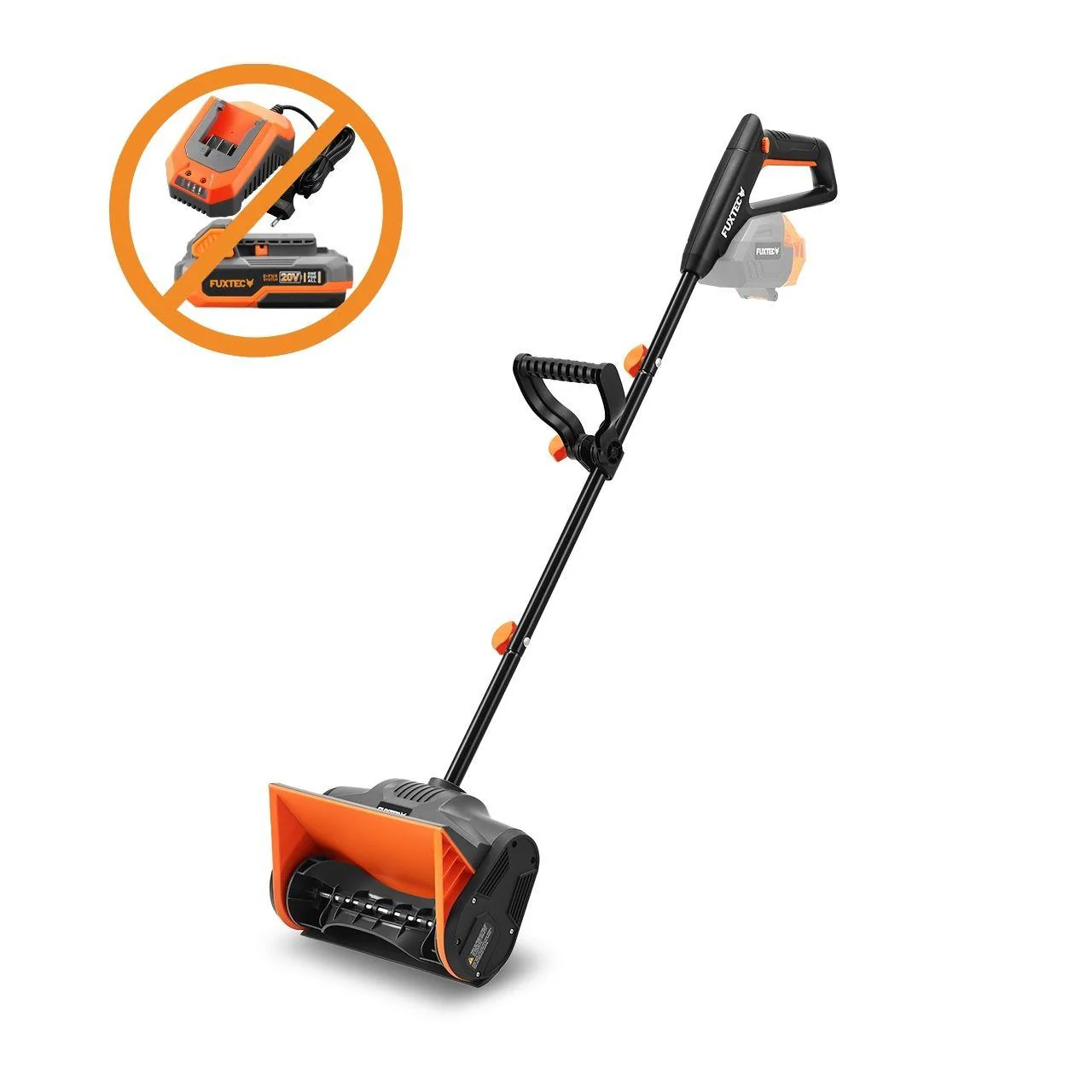 B-WARE FUXTEC Pelle à neige sans fil 20 V FX-E1SCH20 sans batterie ni chargeur