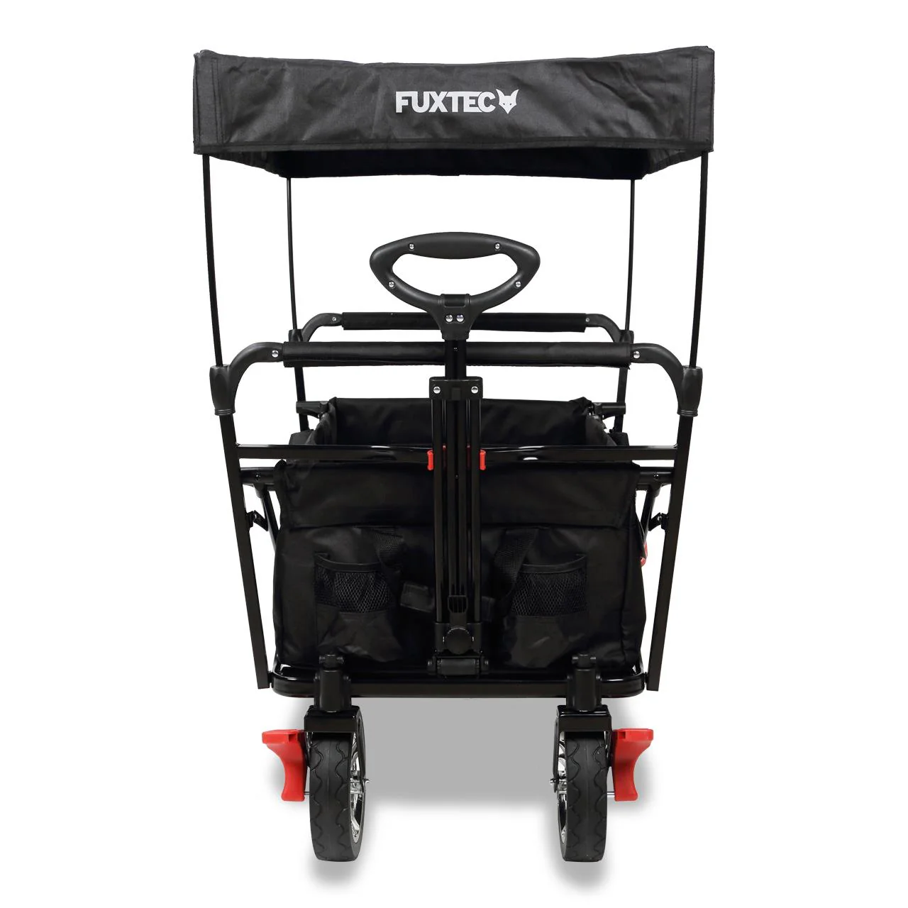 B-WARE FUXTEC Bollerwagen FX-CT500 "VfB Stuttgart" - Edition avec toit solaire - Image 4