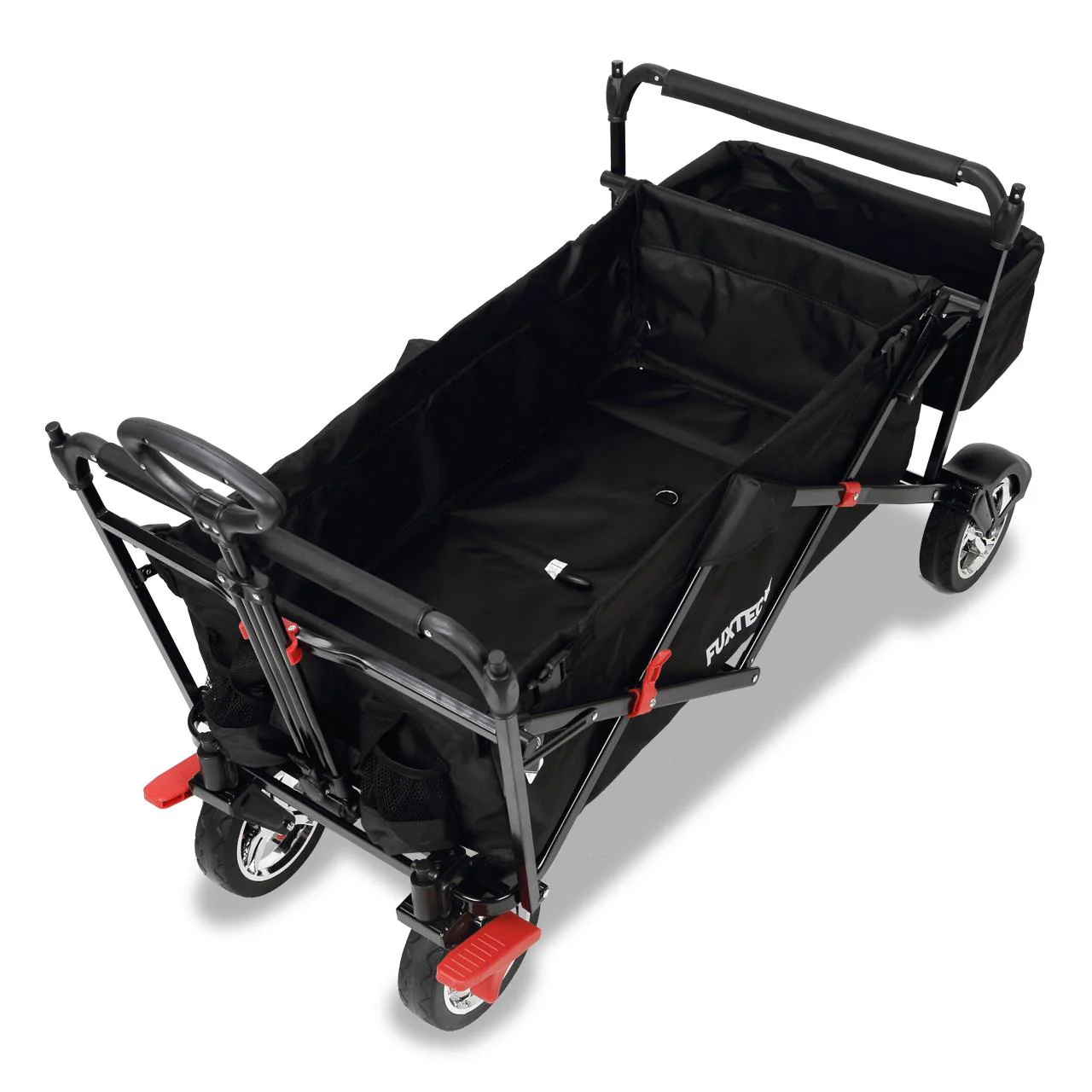 B-WARE FUXTEC Bollerwagen FX-CT500 "VfB Stuttgart" - Edition avec toit solaire - Image 7