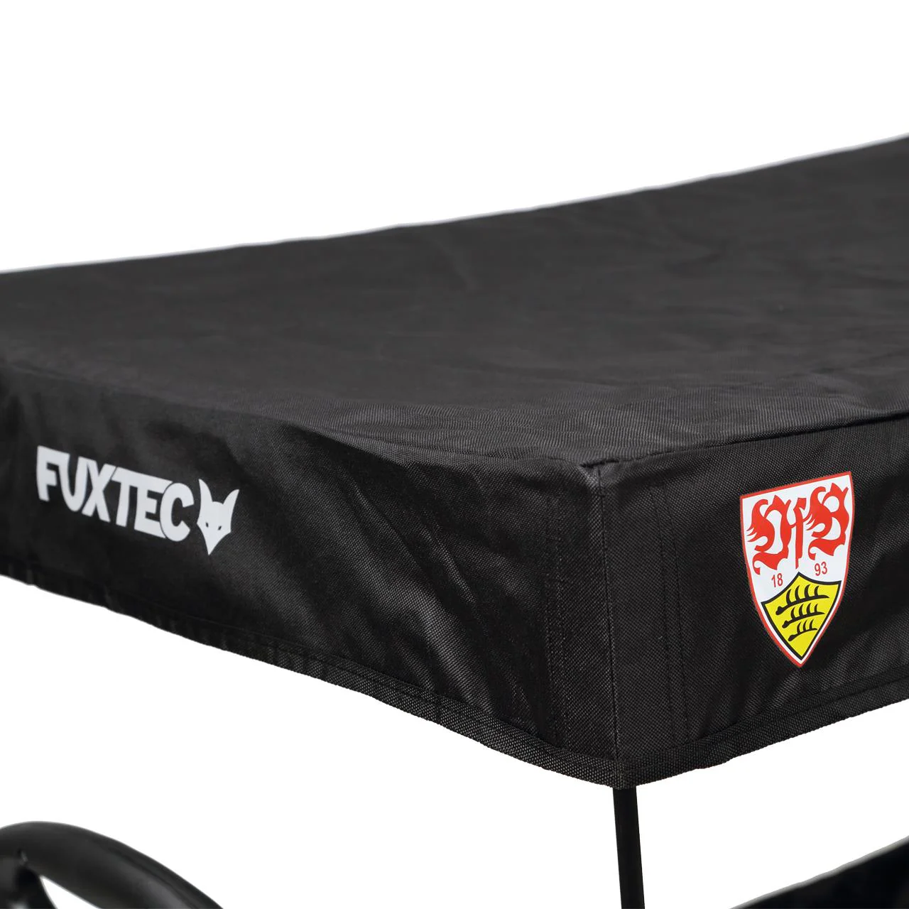 B-WARE FUXTEC Bollerwagen FX-CT500 "VfB Stuttgart" - Edition avec toit solaire - Image 8
