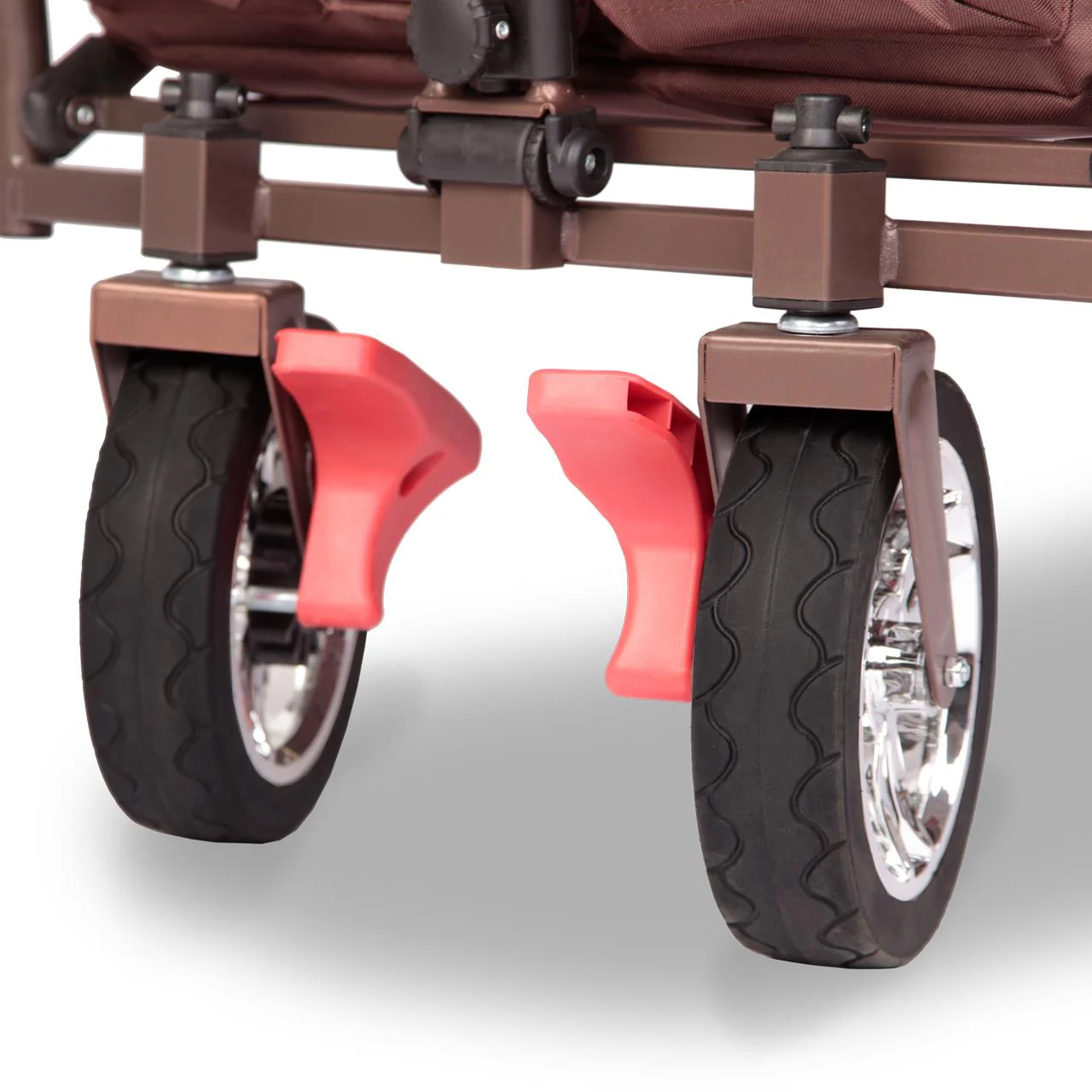 Chariot à main FUXTEC Smart Cruiser Occasion avec toit ouvrant protégé contre les UV, poignée de poussée et extension intérieure - Image 23