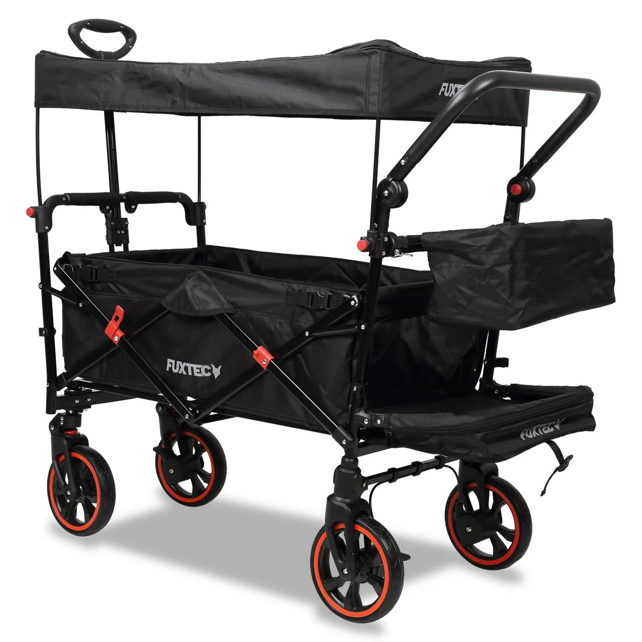 B-WARE Chariot FUXTEC Premium Cruiser noir l'original - Image 2