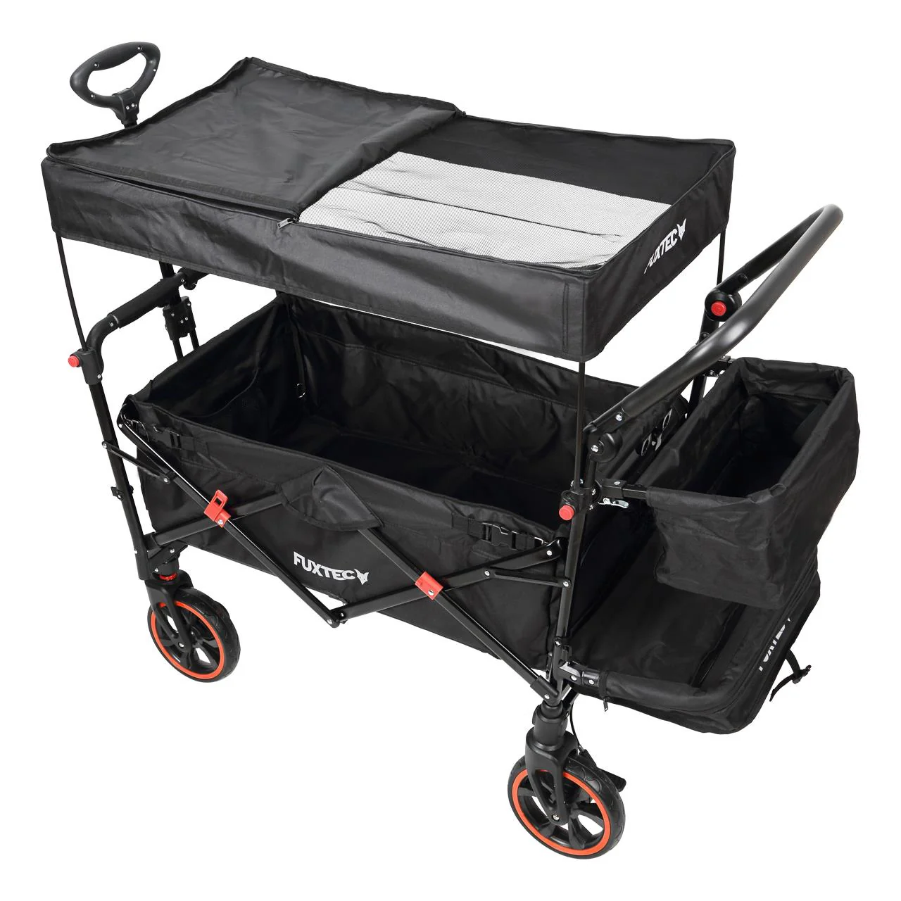 B-WARE Chariot FUXTEC Premium Cruiser noir l'original - Image 4