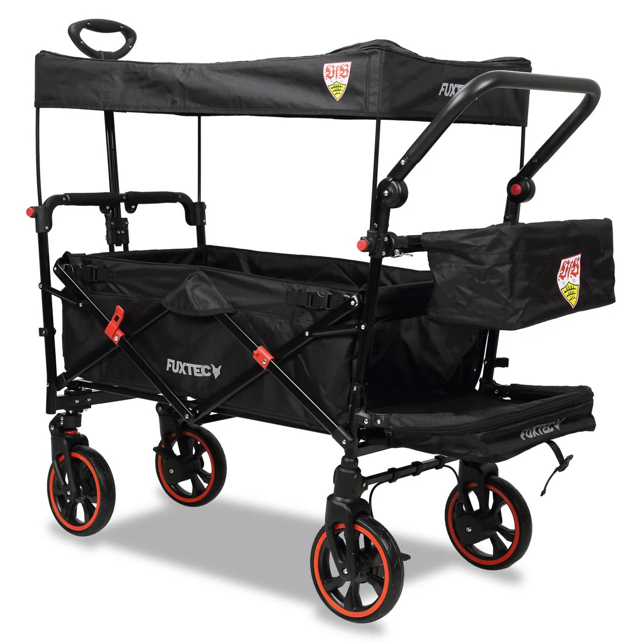 B-WARE FUXTEC Premium Bollerwagen FX-CT850 "VfB Stuttgart"-Edition