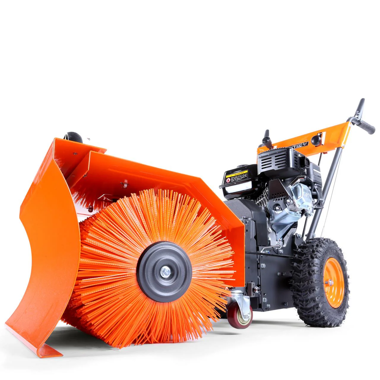 Balayeuse déneigeuse thermique FUXTEC FX-KM196, avec brosse de balayage - sans embout optionnel - Image 5