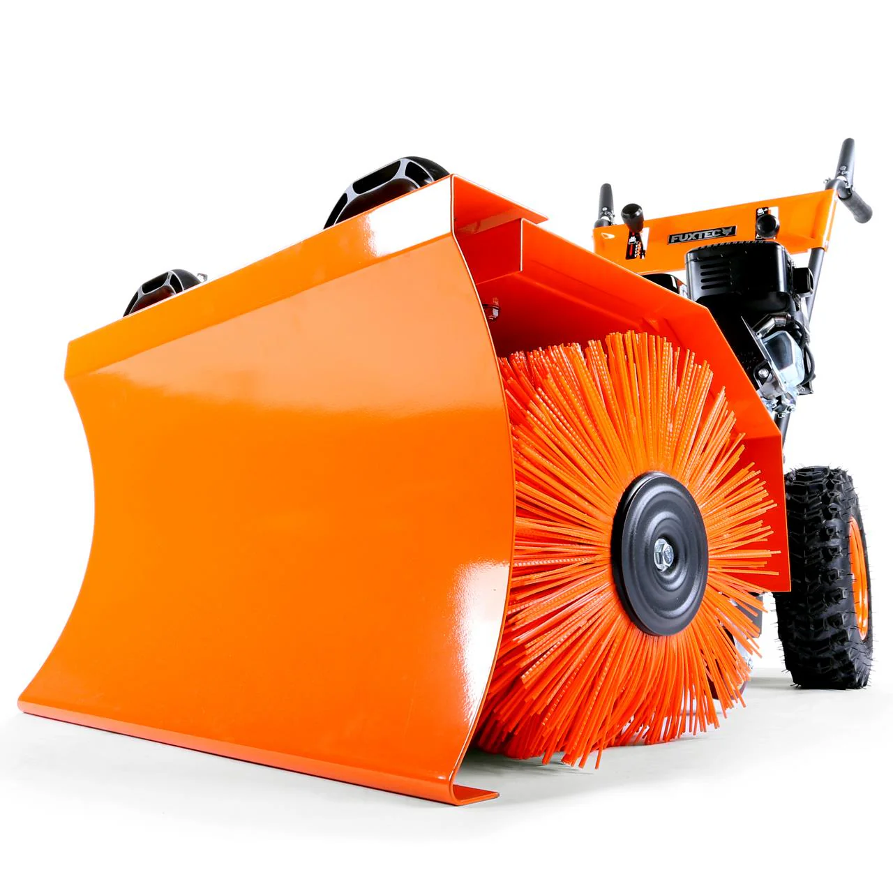 Balayeuse déneigeuse thermique FUXTEC FX-KM196, avec brosse de balayage - sans embout optionnel - Image 6