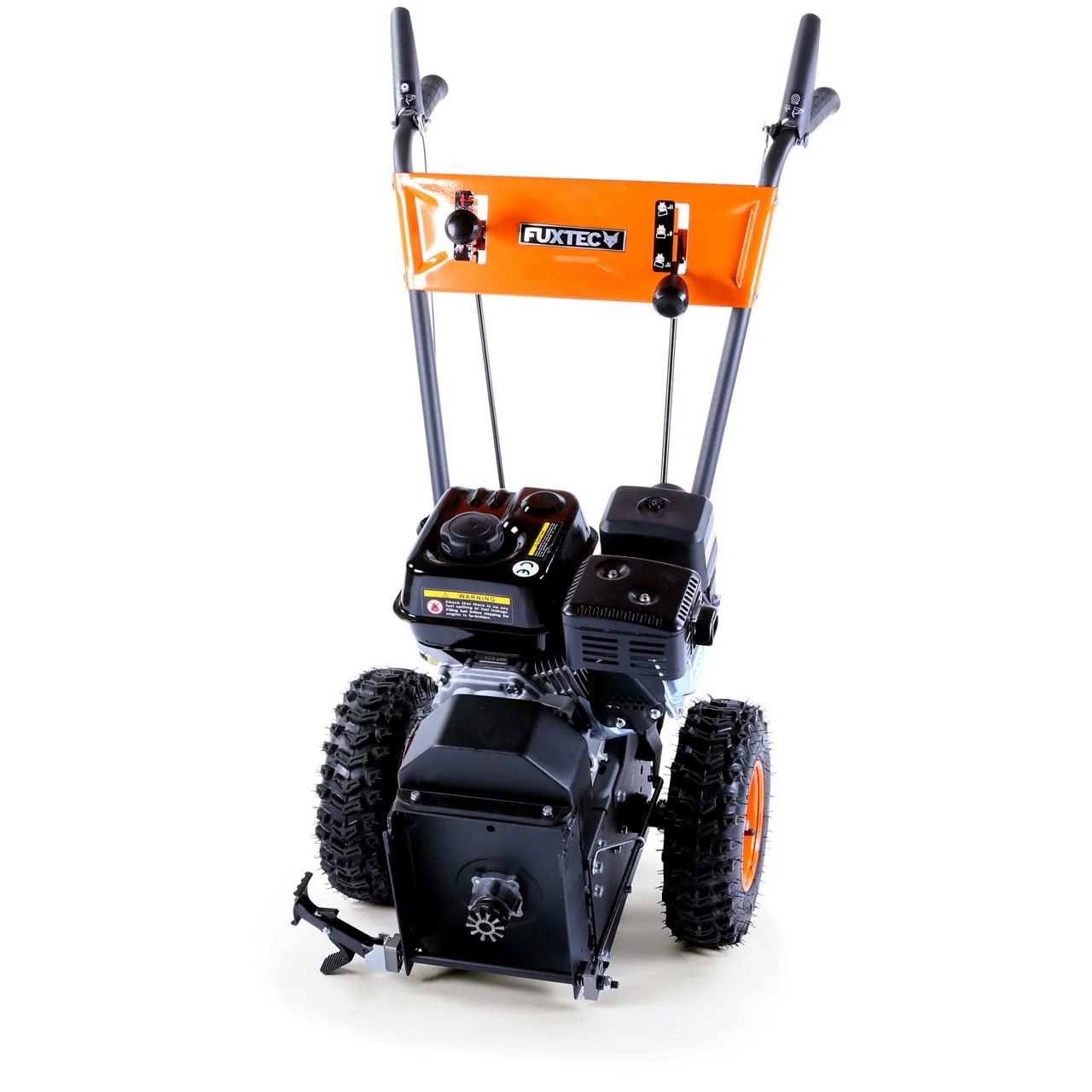 Balayeuse déneigeuse thermique FUXTEC FX-KM196, avec brosse de balayage - sans embout optionnel - Image 9
